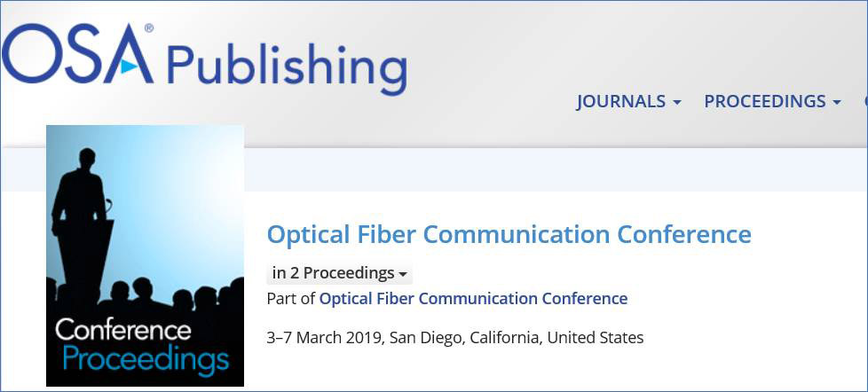 Optical Fiber Communications Conference (OFC)